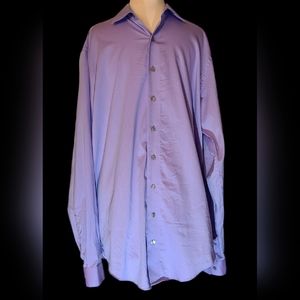 Reaction Kenneth Cole size 36/37 purple dress shirt